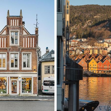 Апартаменти Live In Historic Building - View To Bryggen Берген Екстер'єр фото
