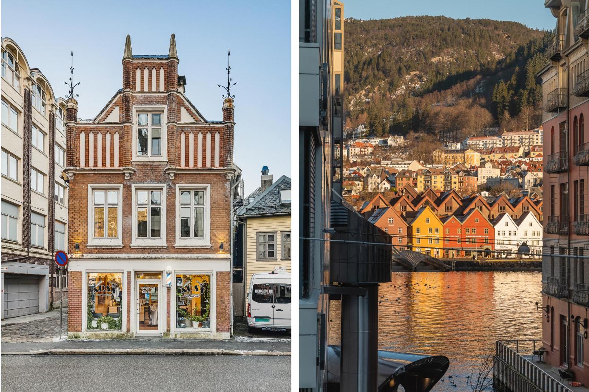 Апартаменти Live In Historic Building - View To Bryggen Берген Екстер'єр фото